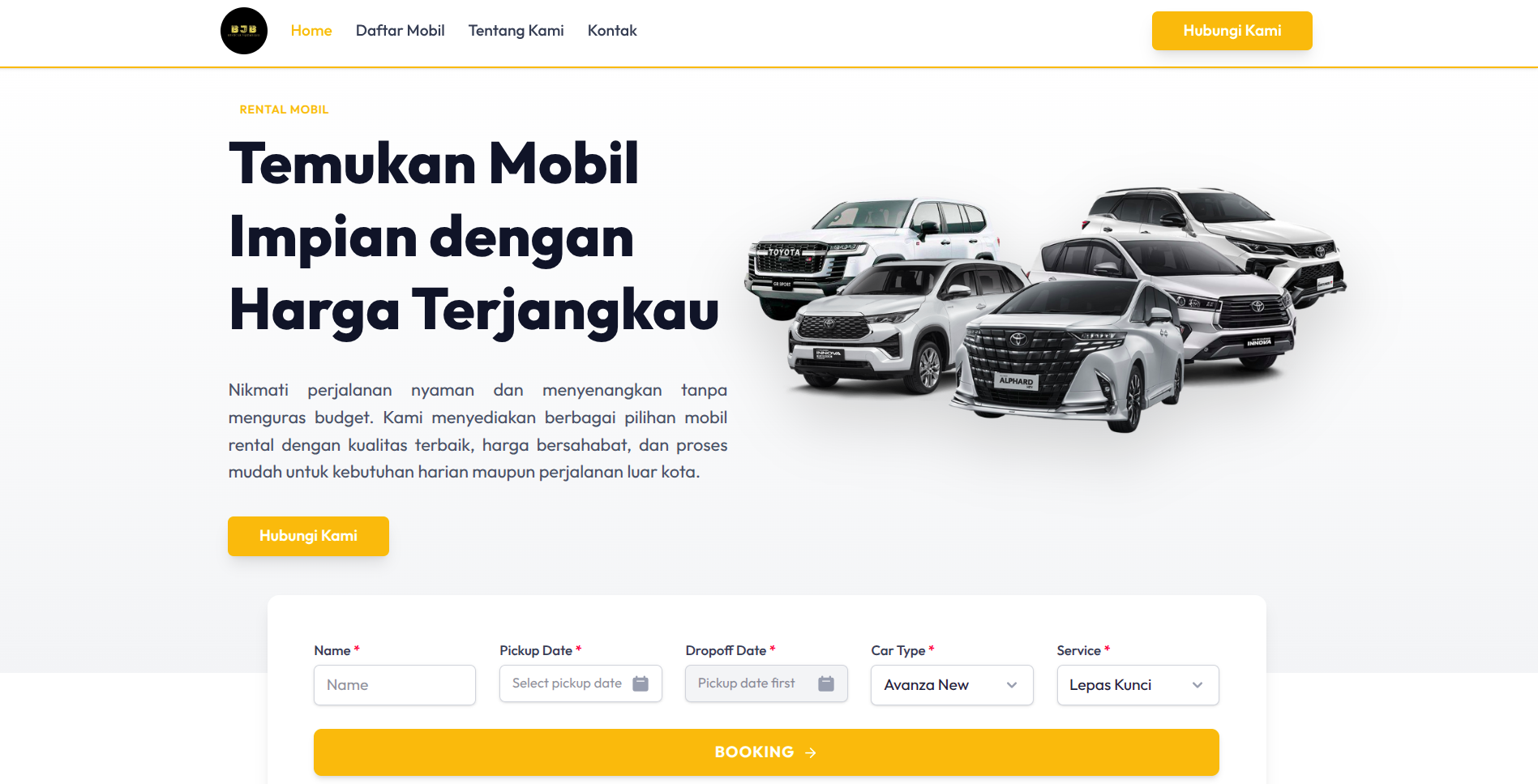 Sistem Manajemen Rental Mobil